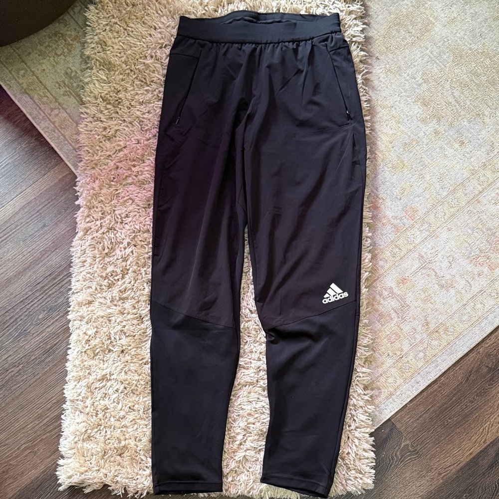 Adidas Men's Black Joggers